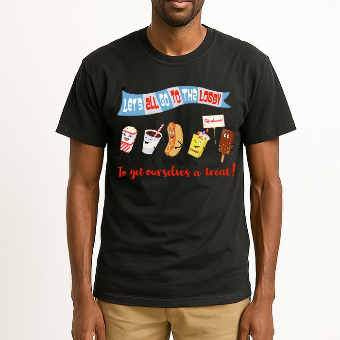 Let’S All Go To The Lobby And Get Ourselves A Treat Retro Tall T-Shirt