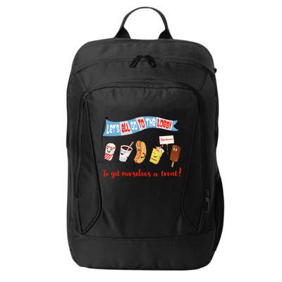 Let’S All Go To The Lobby And Get Ourselves A Treat Retro City Backpack