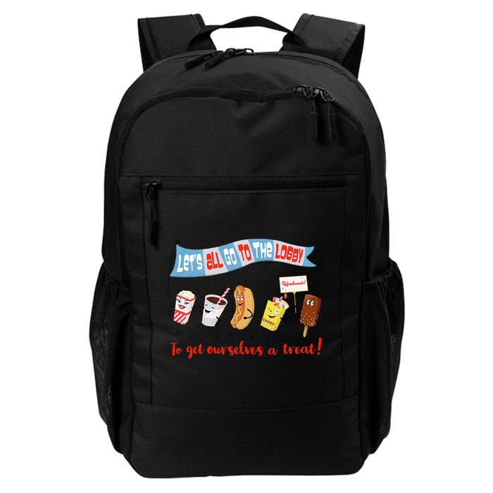 Let’S All Go To The Lobby And Get Ourselves A Treat Retro Backpack