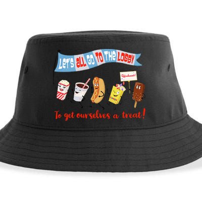 Let’S All Go To The Lobby And Get Ourselves A Treat Retro Sustainable Bucket Hat