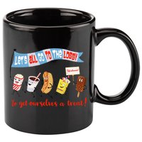 Let’S All Go To The Lobby And Get Ourselves A Treat Retro 11oz C Handle Ceramic Mug