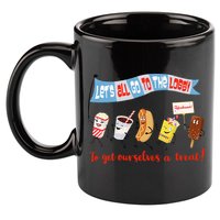 Let’S All Go To The Lobby And Get Ourselves A Treat Retro 11oz C Handle Ceramic Mug