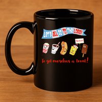 Let’S All Go To The Lobby And Get Ourselves A Treat Retro 11oz C Handle Ceramic Mug