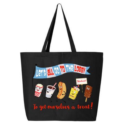 Let’S All Go To The Lobby And Get Ourselves A Treat Retro 25L Jumbo Tote
