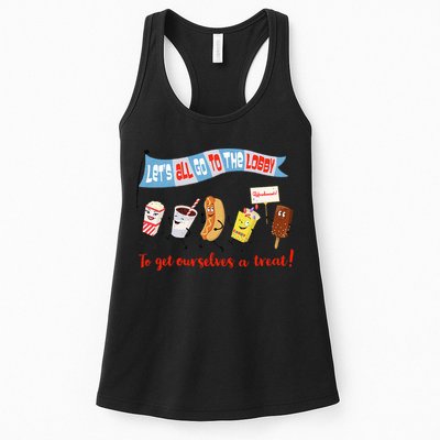 Let’S All Go To The Lobby And Get Ourselves A Treat Retro Womens Tank Top