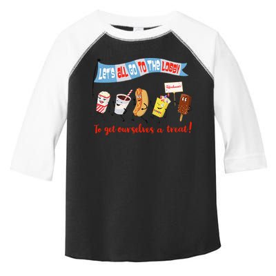 Let’S All Go To The Lobby And Get Ourselves A Treat Retro Toddler Fine Jersey T-Shirt