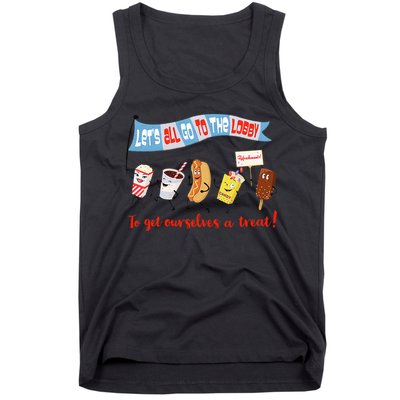 Let’S All Go To The Lobby And Get Ourselves A Treat Retro Tank Top
