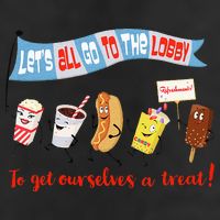 Let’S All Go To The Lobby And Get Ourselves A Treat Retro Microfiber Hand Towel