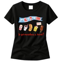 Let’S All Go To The Lobby And Get Ourselves A Treat Retro Womens T-Shirt