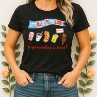 Let’S All Go To The Lobby And Get Ourselves A Treat Retro Womens T-Shirt