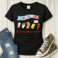 Let’S All Go To The Lobby And Get Ourselves A Treat Retro Womens T-Shirt