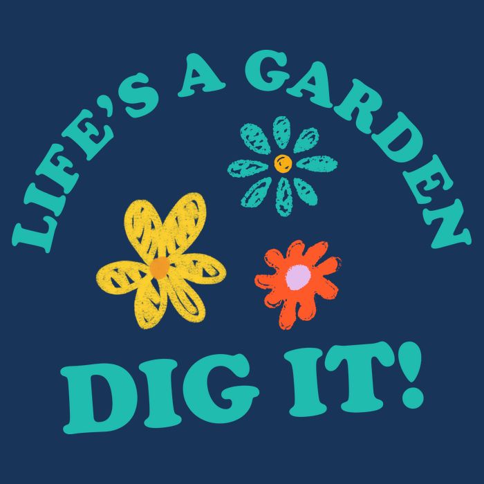 Life's A Garden, DIG IT! Cooling Performance Crew T-Shirt