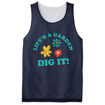 Life's A Garden, DIG IT! Mesh Reversible Basketball Jersey Tank