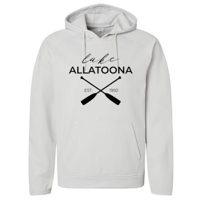 Lake Allatoona Georgia Performance Fleece Hoodie