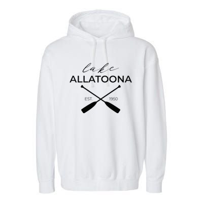 Lake Allatoona Georgia Garment-Dyed Fleece Hoodie