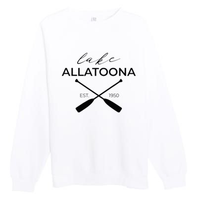 Lake Allatoona Georgia Premium Crewneck Sweatshirt