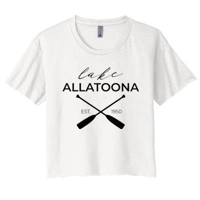 Lake Allatoona Georgia Women's Crop Top Tee