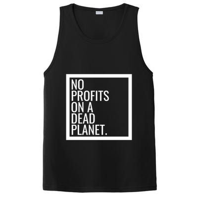 Leftist Anti Greed Democratic Socialist Environtalist Cute Gift PosiCharge Competitor Tank
