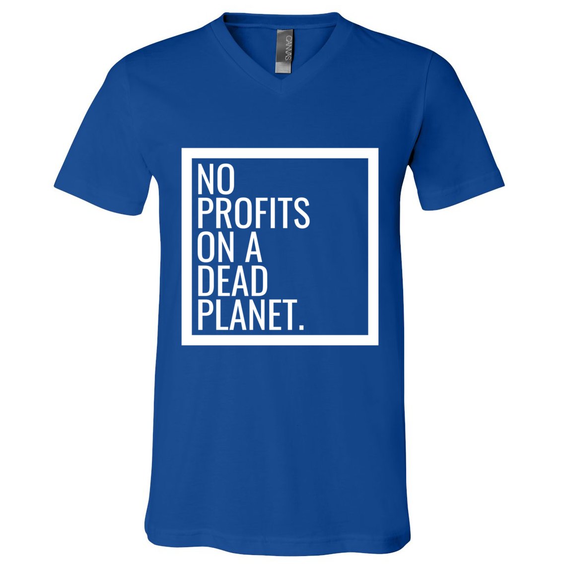 Leftist Anti Greed Democratic Socialist Environtalist Cute Gift V-Neck T-Shirt