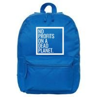 Leftist Anti Greed Democratic Socialist Environtalist Cute Gift 16 in Basic Backpack