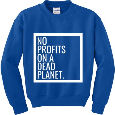 Leftist Anti Greed Democratic Socialist Environtalist Cute Gift Kids Sweatshirt