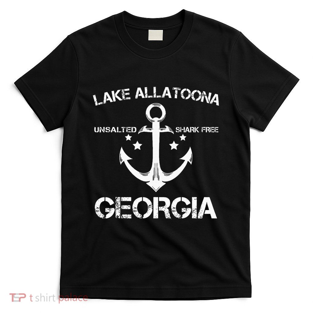 Lake Allatoona Georgia Funny Fishing Camping Summer Gift T-Shirt
