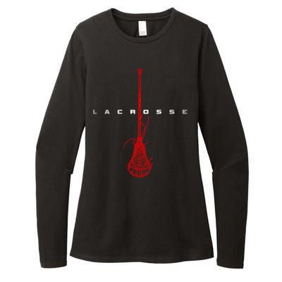 Lacrosse Apparel Gift Lacrosse Gift Womens CVC Long Sleeve Shirt