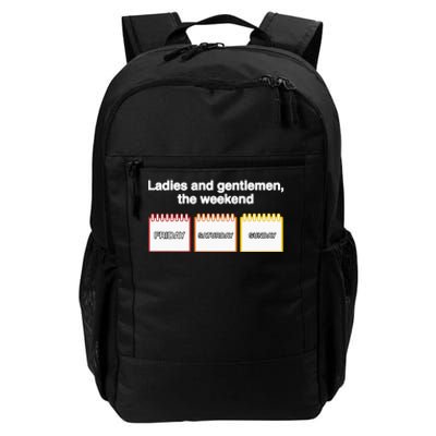 Ladies And Gentlemen The Weekend Daily Commute Backpack