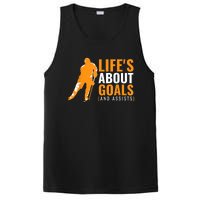 Lifes About Goals Ice Hockey For Boy Ice Hockey PosiCharge Competitor Tank