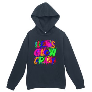 Lets A Glow Crazy Retro Colorful Tie Dye Urban Pullover Hoodie