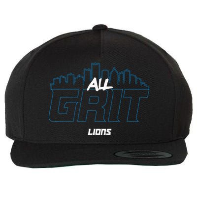 Lions All Grit Wool Snapback Cap
