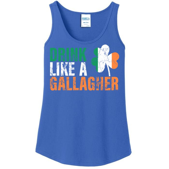 Like A Gallagher Funny Gift St Patricks Ing Jacket Ladies Essential Tank