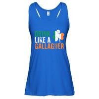 Like A Gallagher Funny Gift St Patricks Ing Jacket Ladies Essential Flowy Tank