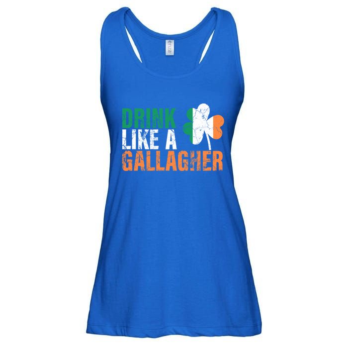 Like A Gallagher Funny Gift St Patricks Ing Jacket Ladies Essential Flowy Tank