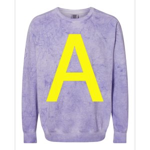 Lettre A Group Matching Halloween Costume Colorblast Crewneck Sweatshirt