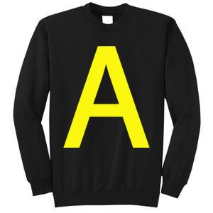 Lettre A Group Matching Halloween Costume Sweatshirt