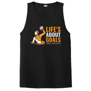 Life's About Goals Water Polo for Boy Water Polo  PosiCharge Competitor Tank