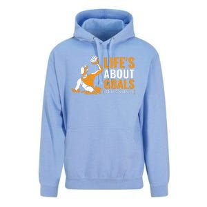 Life's About Goals Water Polo for Boy Water Polo  Unisex Surf Hoodie