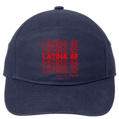 Latina Af Gift 7-Panel Snapback Hat