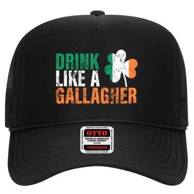 Like A Gallagher Gift St Patricks Ing Jacket Trucker Hat