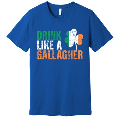 Like A Gallagher Gift St Patricks Ing Jacket Premium T-Shirt