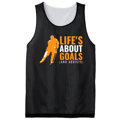 Life's About Goals Ice Hockey Shirt For Boys Ice Hockey TShirt Mesh Reversible Basketball Jersey Tank