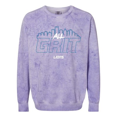 Lions All Grit Colorblast Crewneck Sweatshirt