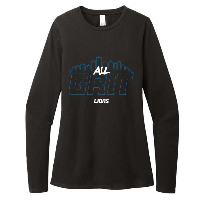 Lions All Grit Womens CVC Long Sleeve Shirt