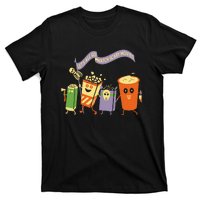 LetS All Go Watch Scary Movies T-Shirt