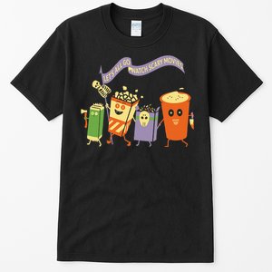 LetS All Go Watch Scary Movies Tall T-Shirt