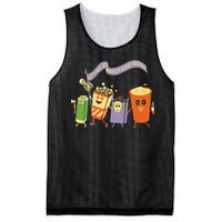 LetS All Go Watch Scary Movies Mesh Reversible Basketball Jersey Tank