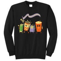 LetS All Go Watch Scary Movies Tall Sweatshirt