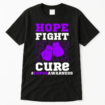 Lupus Awareness Hope Fight Cure Tall T-Shirt