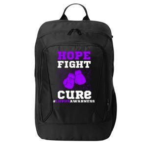 Lupus Awareness Hope Fight Cure City Backpack